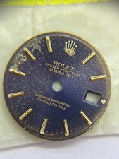 ROLEX ZIFFERBLATT DIAL LADY PURPLE DATEJUST 2035 69173 2030 2135 BLAU VINTAGE