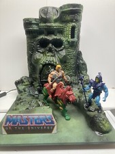 HE-MAN MASTERS OF THE UNIVERSE MOTU CASTLE GRAYSKULL WERBEDISPLAY 80er REPLIK