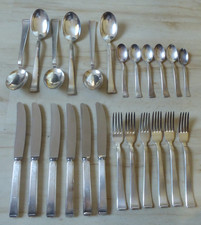 WMF Besteck  - Mod. 2500 - Bauhaus - Entwurf -  6 Pers. - 24 Teile