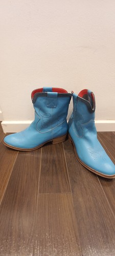 Aces westernstiefel blau rot - aces, blau/rot