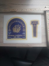 Alte Etiketten 2 Liter FlascheDer Flensburger Brauerei Siehe Bilder