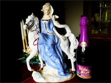 Große Lady Fiona Skulptur PMI Porzellan Manufaktur H= 40,5cm; B=30cm Sehr Gut!!!