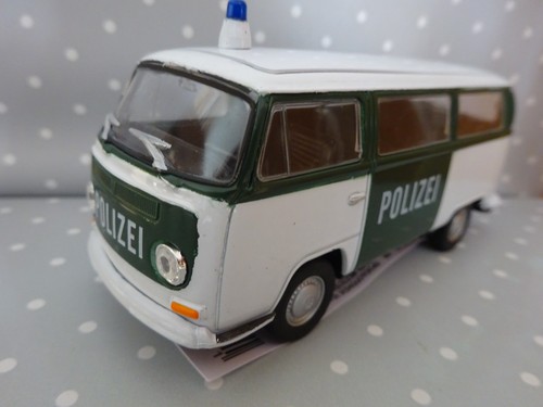 Bus polizei oldtimer - bus,