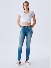LTB Damen Hose Jeans Molly Ritno blue x Wash Neuware Größe wählbar