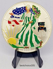 Silver Coin: 2005 American Eagle in Color "Car" - 1oz Fine Silver 0,99