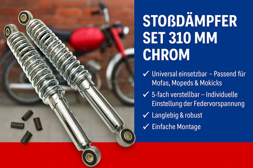 Federbein stoßdämpfer 310mm - stoßdämpfer,