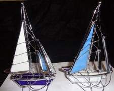 Deko Segelboot Glasboot Schiff