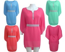 DAMEN FRAUEN FLEDERMAUSÄRMEL