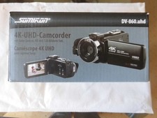 4k -uhd camcorder DV-860.uhd wenig benutzt     gratis Micro Videocamera