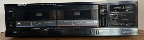 Kenwood 66w dual cassette - kenwood,