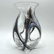 Vase Glas Faden Band