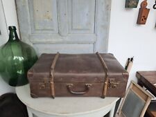 Z3469 Alter Reisekoffer um 1930 | Überseekoffer | Oldtimer Koffer m. Holzleisten