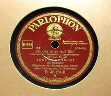 JOSEPH SCHMIDT Ja, das alles