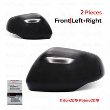 Pair Black Mirror Cover Fits