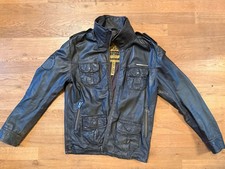 Superdry Herren Lederjacke Gr