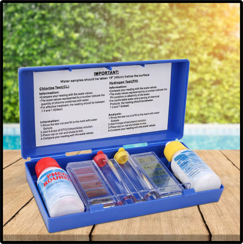 Chlor testkit pool - &,