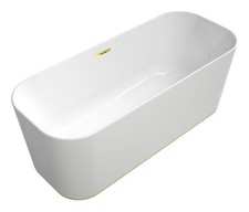 Villeroy & Boch Finion Freistehende Badewanne mit Design-Ring und Emotion...
