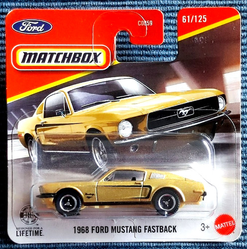 Matchbox 1968 ford - matchbox, mustang