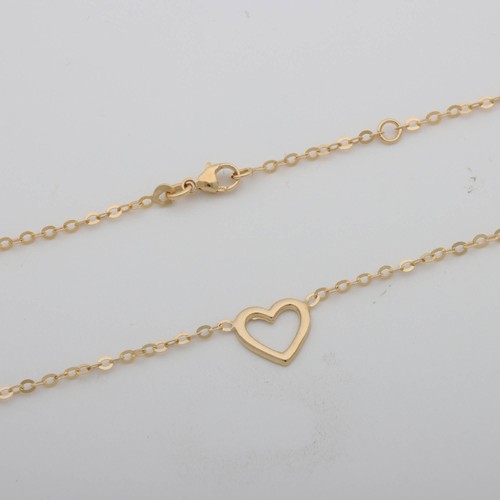Goldkette herz anhänger - goldkette, liebe