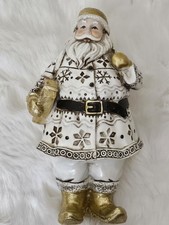 NIKOLAUS WEIHNACHTSMANN CREME GOLD VÄTERCHEN FROST