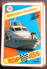 Quartett Top Ass Millionärs Yachten  32 Karten + Anleitungskarte