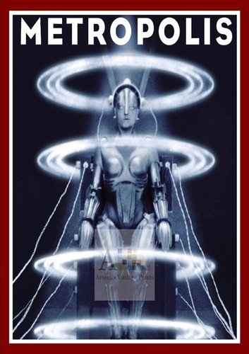 Metropolis filmposter a3 - a2,