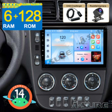 6+128GB Android 14 AutoRadio Navi DAB+Kam für Mercedes-Benz M-Klasse W163 ML270