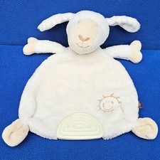 BABY FEHN SCHAF LAMM SCHMUSETUCH KUSCHELTUCH SHEEP 28 CM COMFORTER BEISSHILFE