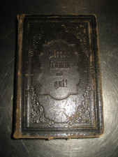 Bibel von 1886 prachteinband - bibel,