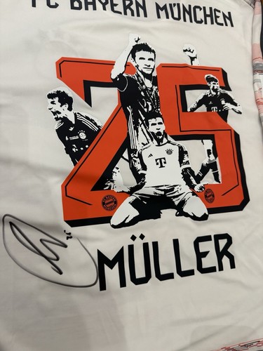 Signiert thomas müller - müller, fc
