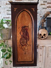 Antique, large wooden picture