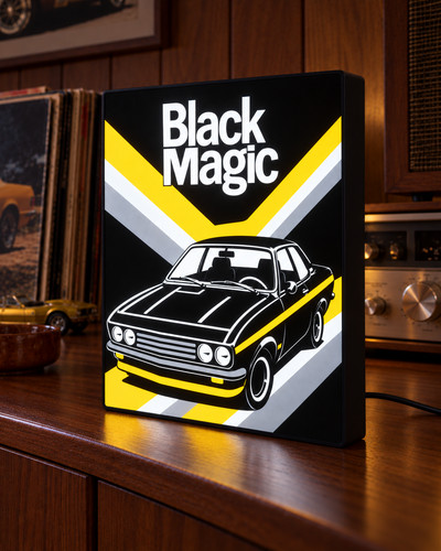 Opel manta black magic - opel,
