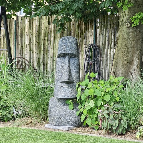 Xxl steinfigur osterinsel moai - steinfigur,