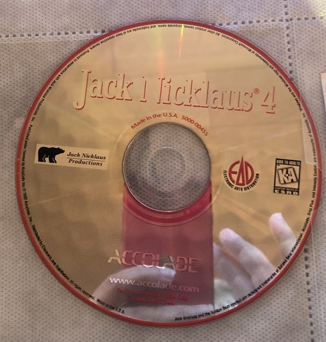 Jack nicklaus rom - -, cd-rom
