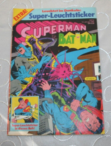 Superman batman 1985 - batman, ehapa