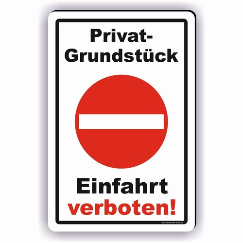 Einfahrt verboten schild - einfahrt,