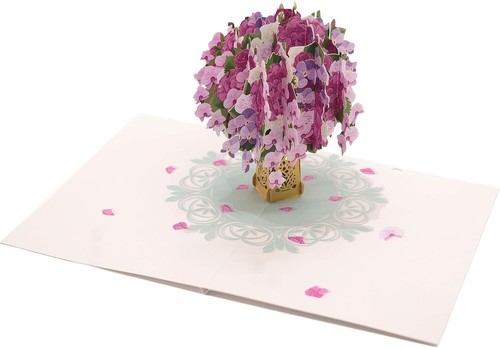 Kent klappkarte blume vase - blume,