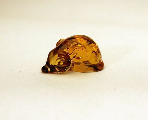 Glas figur kleine maus - figur, 'kleine