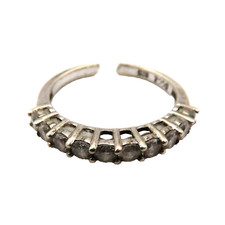 Diamonique ring aus 925er - aus,