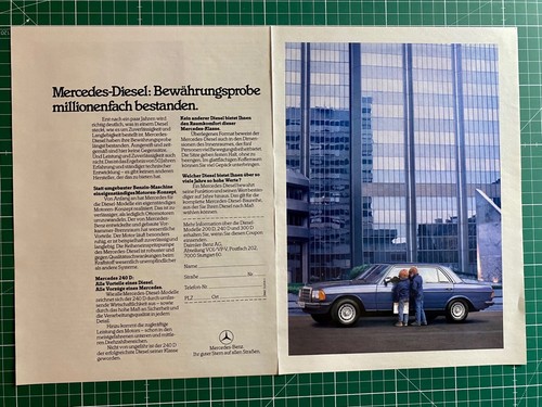 1980 mercedes w123 diesel 240d - mercedes,