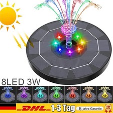 SolarPumpe Brunnen 8LED