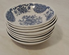 8 x Ridgway Windsor blau bunt