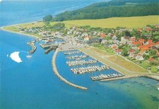 Lohals Langeland DK Fliegeraufnahme mit Yachthafen
