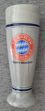 FC BAYERN MÜNCHEN E.V. Sammler 0,5 l Ton Weißbier RS Ornamente TOP SELTEN GERTZ