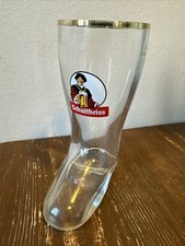 Schultheiss Bierglas Stiefel