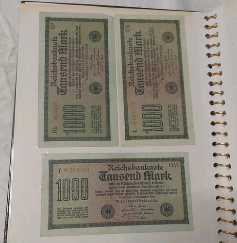1000 mark reichsbanknote - 1000,