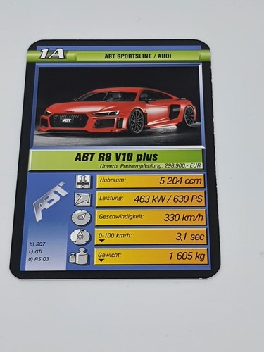 Abt v10 plus car tuning - r8,