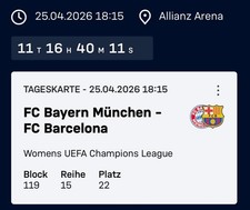 Fc Bayern vs Fc Barcelona: 119
