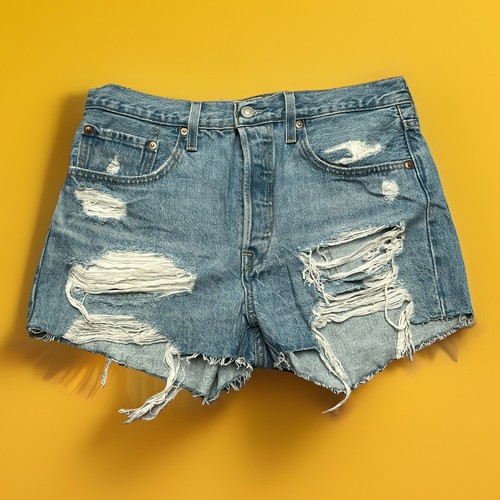 Levi 501 hotpant destroyed - levi’s,