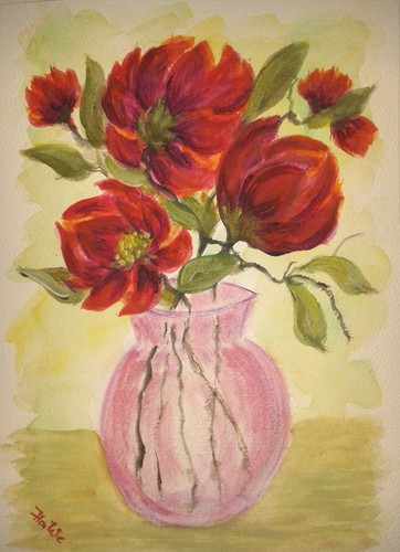 Original gemälde aquarell - original,